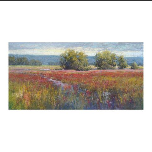 Amanda Houston Open Edition Canvas Giclee : "Flowing Thru Crimson" Amanda Houston Open Edition Canvas Giclee : "Flowing Thru Crimson"