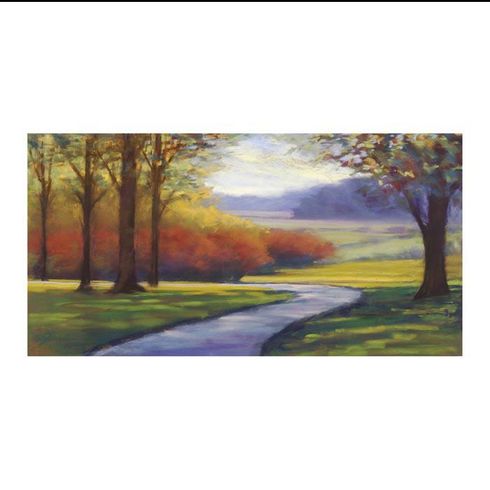 Amanda Houston Open Edition Canvas Giclee : "Park Days"