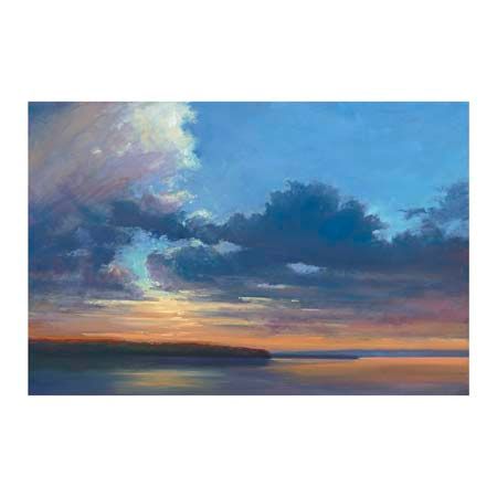 Amanda Houston Open Edition Canvas Giclee :"Passing Clouds"