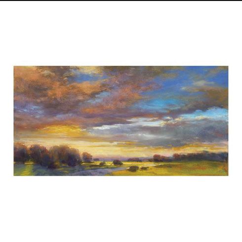 Amanda Houston Open Edition Canvas Giclee : "Skyline 1" Amanda Houston Open Edition Canvas Giclee : "Skyline 1"