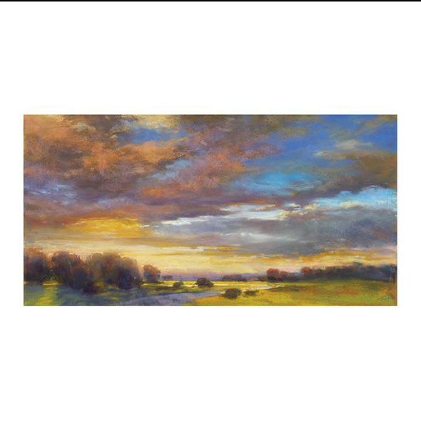 Amanda Houston Open Edition Canvas Giclee : "Skyline 1"