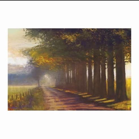 Amanda Houston Open Edition Canvas Giclee : "Sunset Highway"