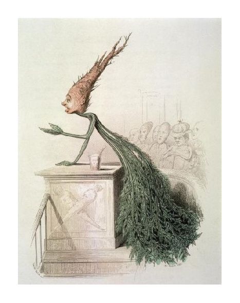 Amedee Varin Fine Art Open Edition Gicl&eacute;e:"Parliamentary Carrot"