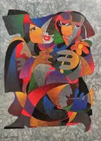 Anatole Krasayansky Lithograph Print: "To Love And Much More" Anatole Krasayansky Lithograph Print: "To Love And Much More"