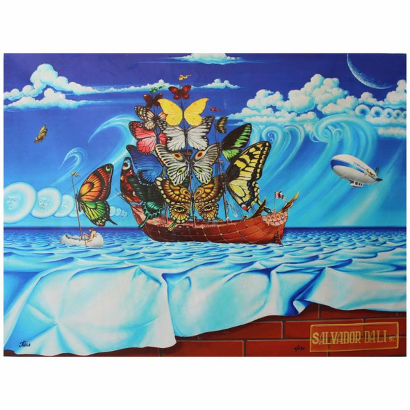 Anatoliy Keis Limited Edition 40 x 30 giclee:"Salvador Dali Street"