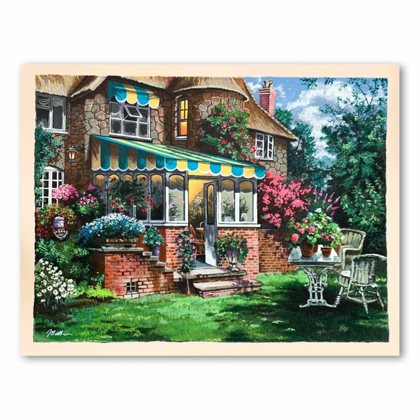 Anatoly Metlan Limited Edition 24 x 18 serigraph:"Greenhouse"