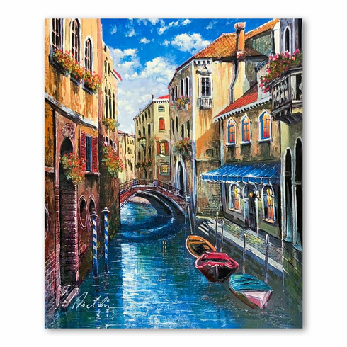 Anatoly Metlan Limited Edition 8.5 x 11.5 serigraph:"Venice" Anatoly Metlan Limited Edition 8.5 x 11.5 serigraph:"Venice"