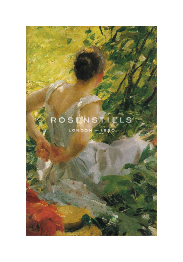 Anders Zorn Hand Numbered Limited Edition Print on Paper :"Woman Dressing"
