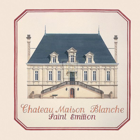 Andras Kaldor Hand Numbered Limited Edition Print on Paper :"Chateau Maison Blanche"