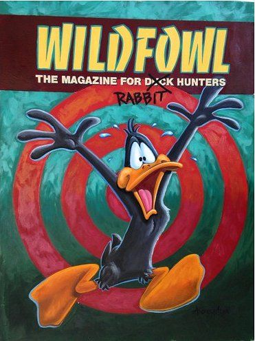 Andrea Alvin Limited Edition Canavs Giclee:"Wild Fowl"