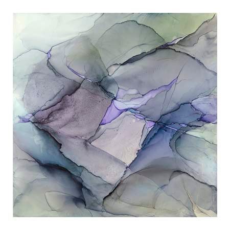 Andrea Pramuk Limited Edition Canvas Giclee :"Amethyst Wind"