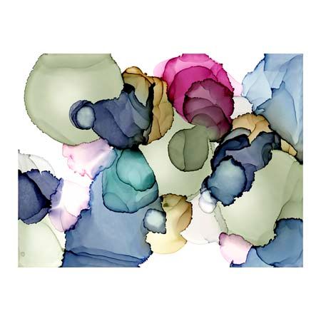 Andrea Pramuk Limited Edition Canvas Giclee :"Cool Rose Teal" Andrea Pramuk Limited Edition Canvas Giclee :"Cool Rose Teal"
