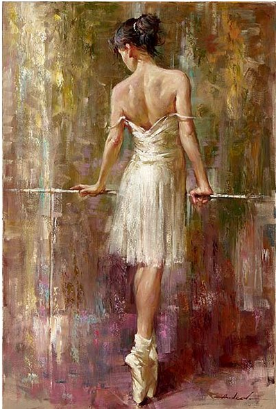 Andrew (Andrew Atroshenko) Handsigned and Numbered Limited Edition Canvas Giclee #5/30:"Purity" | SOLD