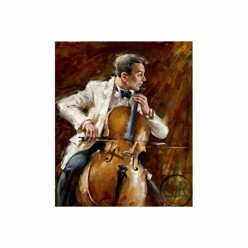 Andrew Atroshenko Hand Embellished Giclee on Canvas; Hand Signed and Numbered: "Baseline" Andrew Atroshenko Hand Embellished Giclee on Canvas; Hand Signed and Numbered: "Baseline"