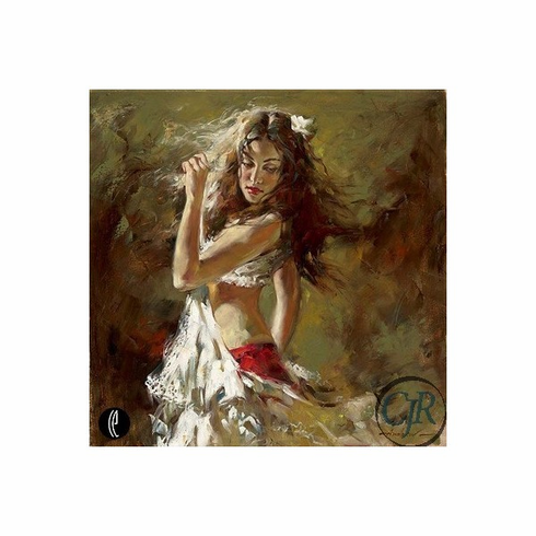 Andrew Atroshenko Hand Embellished Giclee on Canvas; Hand Signed and Numbered: "Into the Light" Andrew Atroshenko Hand Embellished Giclee on Canvas; Hand Signed and Numbered: "Into the Light"