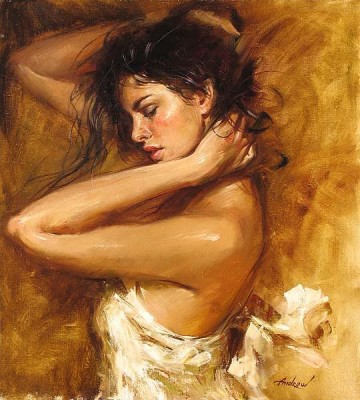 Andrew Handsigned and Numbered Embellished Giclee on Canvas:"Simply Stunning"