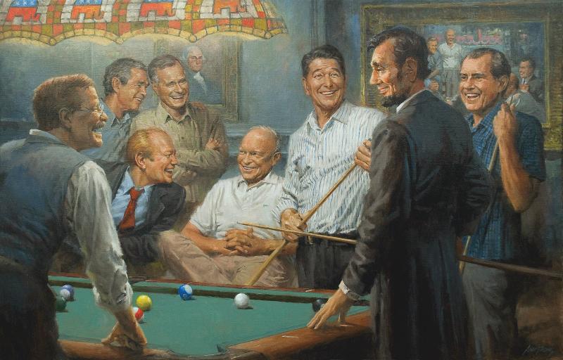 ANDY THOMAS 30X20 Secondary Market Art: "CALLIN THE BLUE APG"