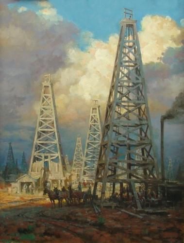 Andy Thomas Handsigned and Numbered Limited Edition :"Black Gold"