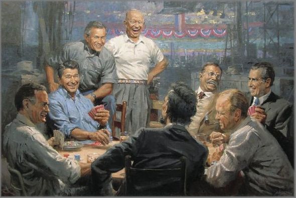 Andy Thomas  10th Anniversary Limited Edition Giclee:"Grand Ol’ Gang"