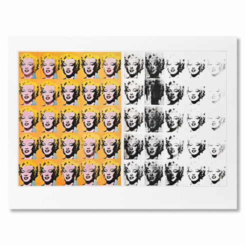 Andy Warhol Limited Edition 28.5 x 21.5 poster:"Marilyn Monroe" Andy Warhol Limited Edition 28.5 x 21.5 poster:"Marilyn Monroe"