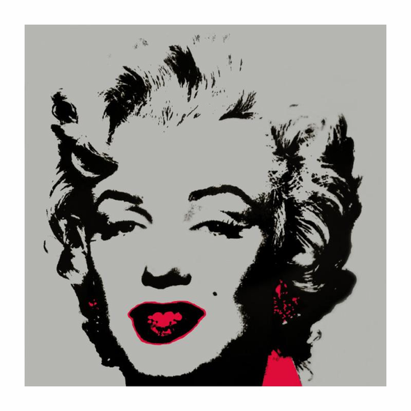 Andy Warhol Limited Edition 36 x 36 serigraph:"Golden Marilyn 11.36"