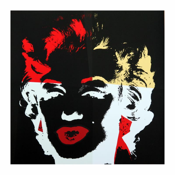 Andy Warhol Limited Edition 36 x 36 serigraph:"Golden Marilyn 11.39"