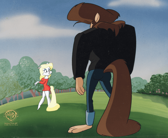 Animaniacs Original Production Cel: "Minerva"