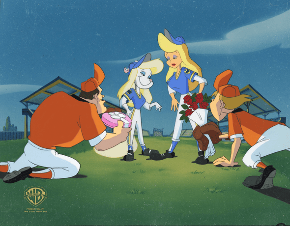Animaniacs Original Production Cel: "Minerva and The Nurse"