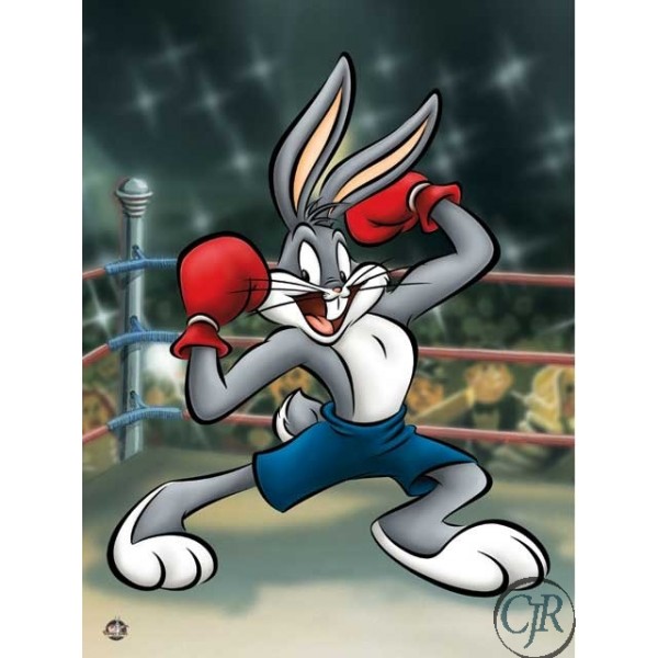Animation Art Giclee on Paper:"Boxer Bugs"