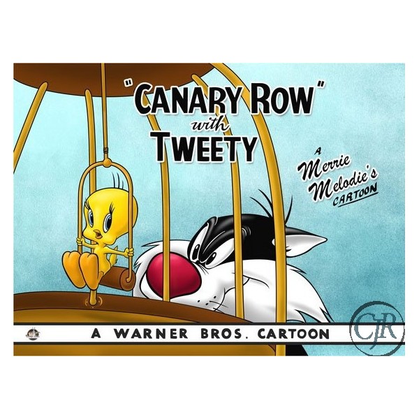 Animation Art Giclee on Paper:"Canary Row"
