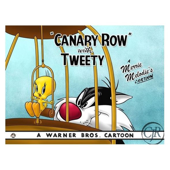 Animation Art Giclee on Paper:"Canary Row"