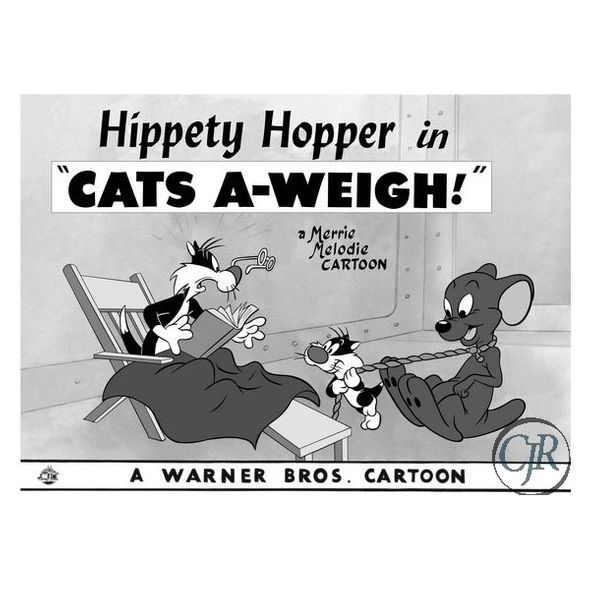 Animation Art Giclee on Paper:"Cats A-Weigh"