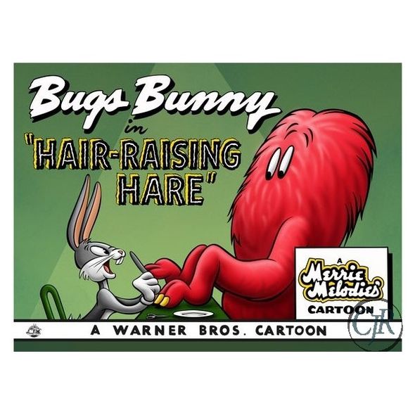 Animation Art Giclee on Paper:"Hair Raising Hare"