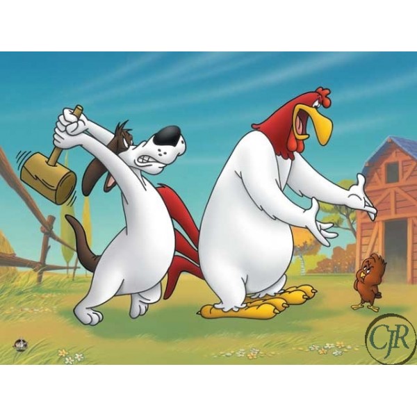 Animation Art Giclee on Paper:"I Say, I Say Son"