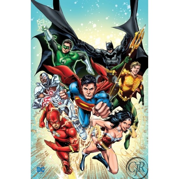 Animation Art Giclee on Paper:"Justice Leaque 2"