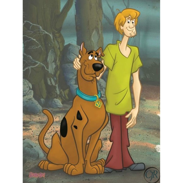 Animation Art Giclee on Paper:"Scooby & Shaggy"