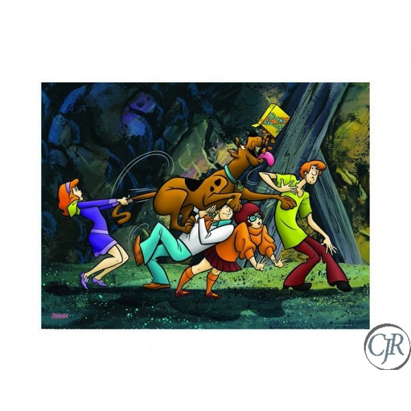 Animation Art Giclee on Paper:"Scooby Snacks"