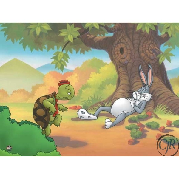 Animation Art Giclee on Paper:"Snooze, You Lose"