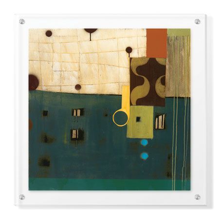 Anka Limited Edition Ready to Hang Giclee on Clear Acrylic: "Verinaq I"