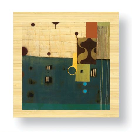 Anka Limited Edition Ready to Hang Giclee on Sustainable Bamboo: "Verinaq I"