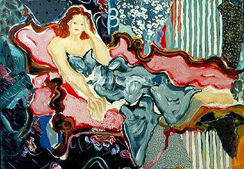 Ann Barbieri Limited Edition Serigraph on Paper :"Daydreams "