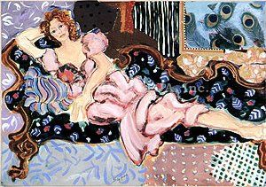 Ann Barbieri Limited Edition Serigraph on Paper:"Remembering "