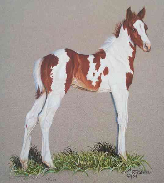 Ann Hanson Handsigned and Numbered Limited Edition: "Standing Tall"