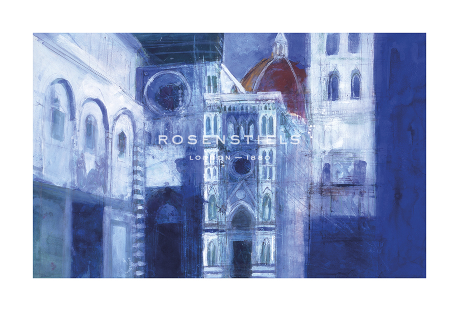 Ann Oram Hand Numbered Limited Edition Print on Paper :"The Duomo, Florence"