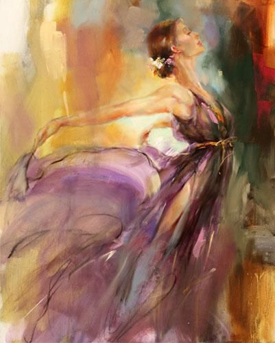 Anna Razumovskaya Hand Signed and Numbered Limited Edition Artist Embellished Canvas Giclee: "Aphrodite"