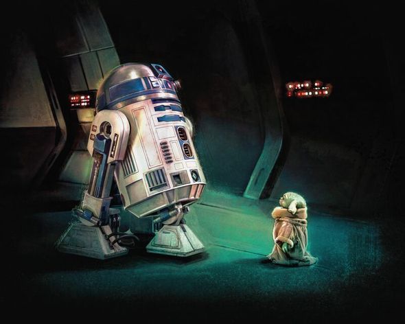 Brian Rood Star Wars Limited Edition Canvas Premier Wrap:"First Meeting"