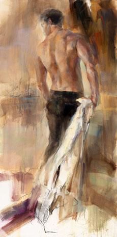 Anna Razumovskaya Hand Signed and Numbered Limited Edition Artist Embellished Canvas Giclee:"The Winner"