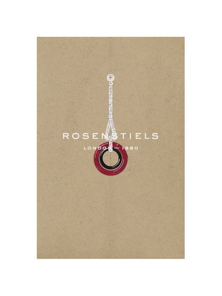Anonymous Hand Numbered Limited Edition Print on Paper :"Jewellery Designs III"
