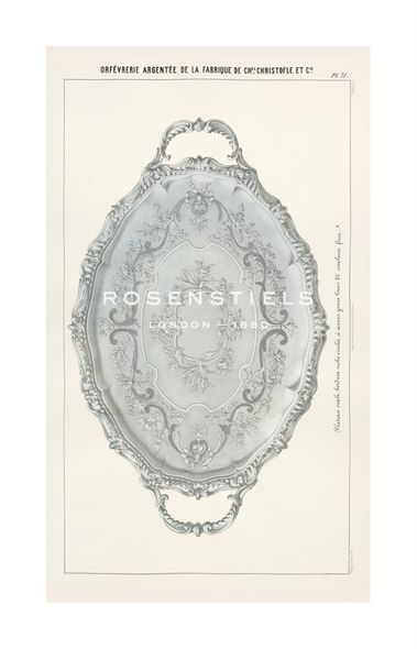 Anonymous Hand Numbered Limited Edition Print on Paper :"Silverware I"