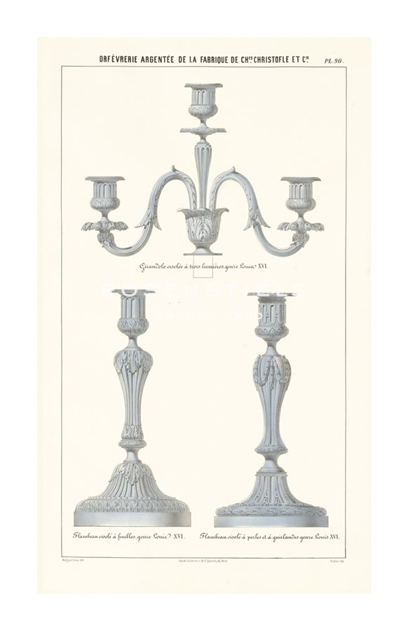 Anonymous Hand Numbered Limited Edition Print on Paper :"Silverware IV"